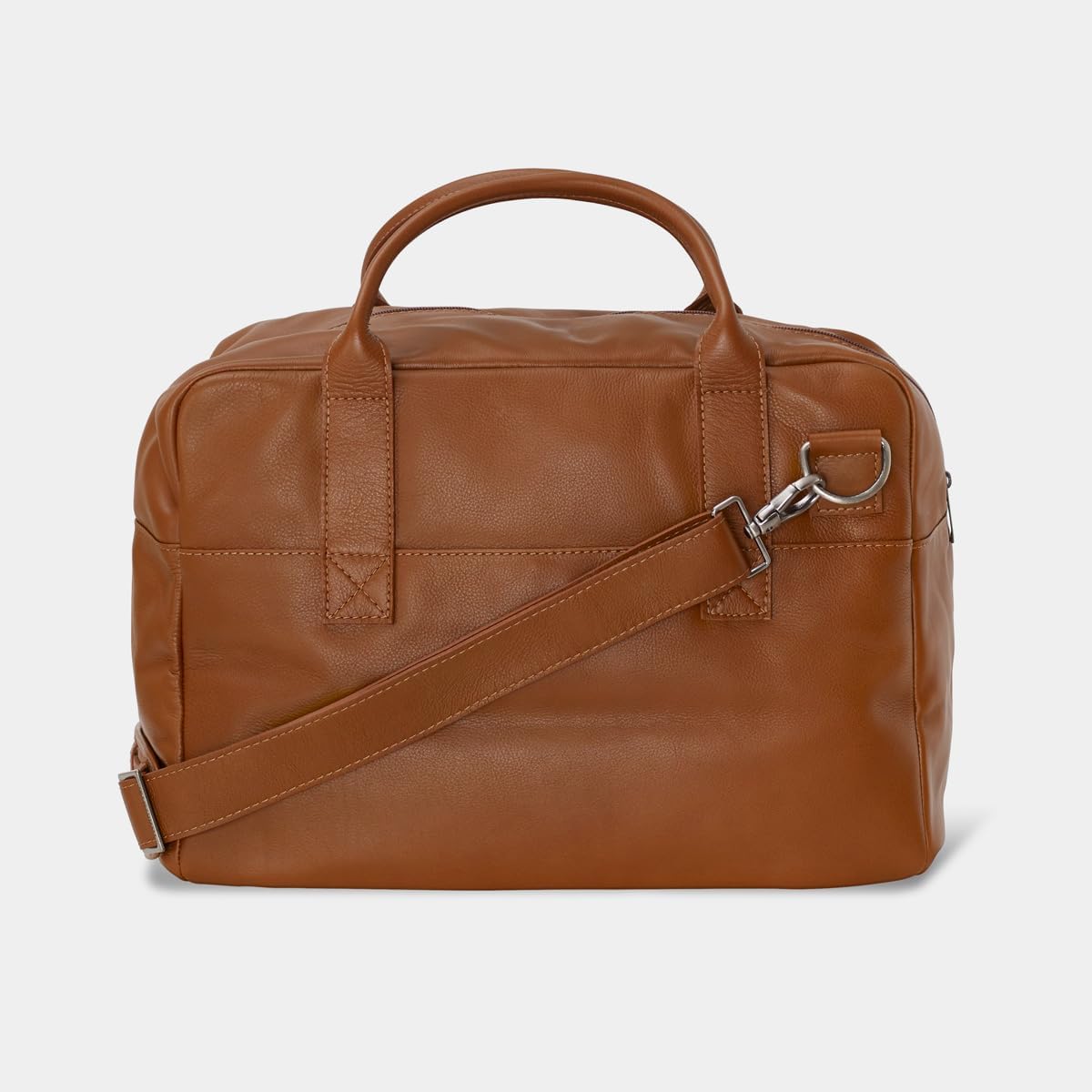 Leather Travel Bag Nomad Nordweg NW081A | Full-Grain Leather Duffel for Weekender, Cabin, Carry-On, Luggage | Stylish