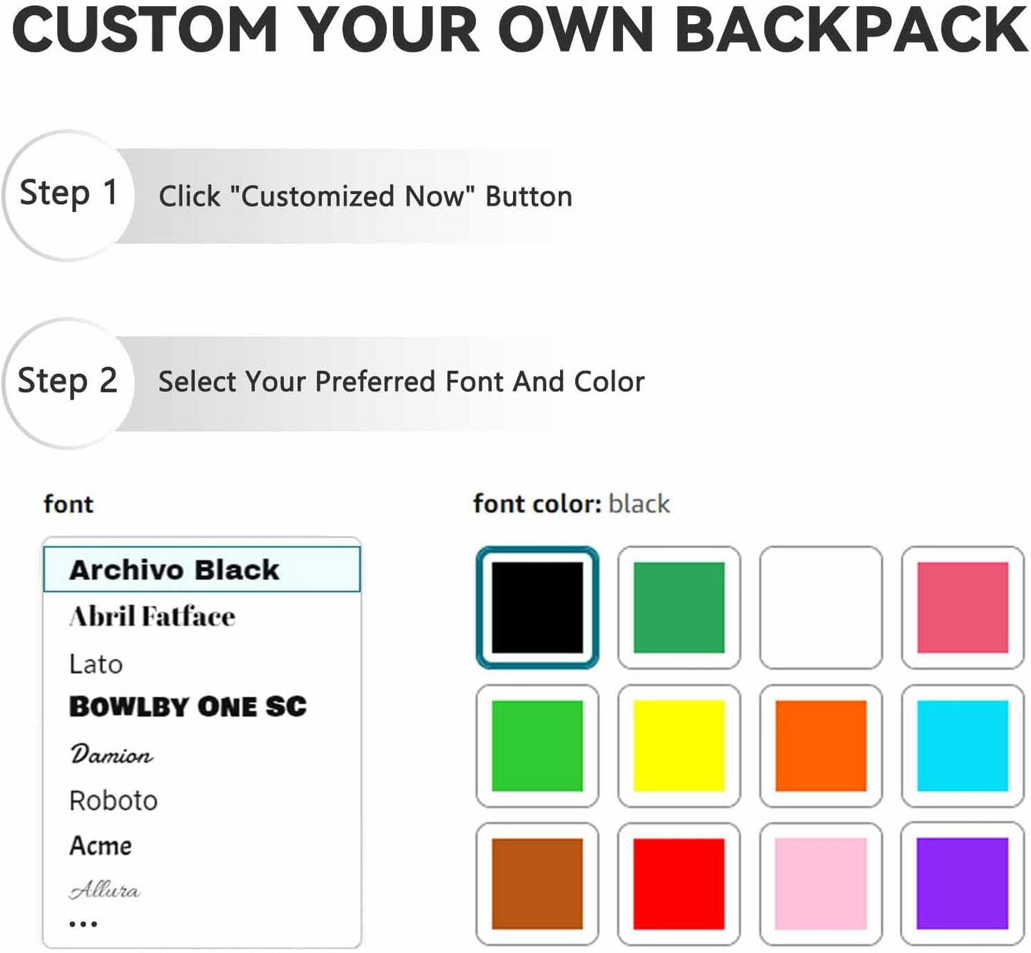 Custom Backpack for Girls - 17 Inch Cute Cow Backpack for Kids Children - Rainbow Cow Print Lightweight Durable Bookbag for High School