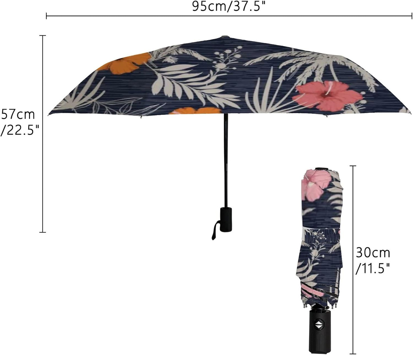 Umbrella Windproof Travel Umbrella for Rain,Sun Lightweight and Portable Auto Open Close Umbrella