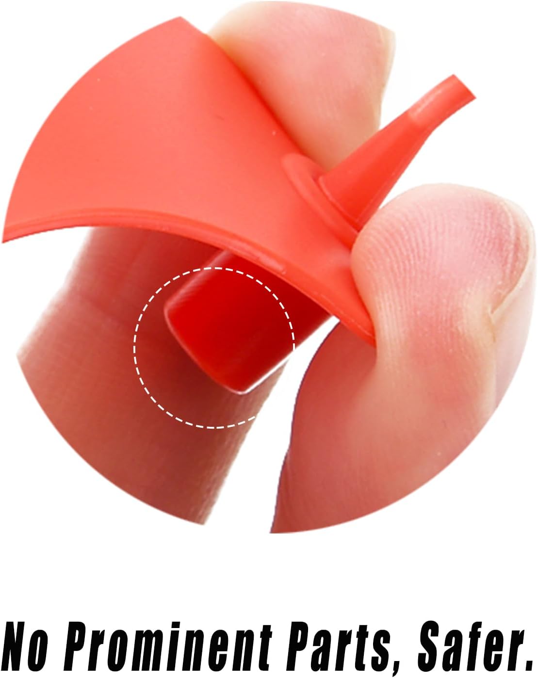 100pcs Luggage Tags Plastic Seals Shipping Label Logistics Use Sign Tie, Sealing Storage Multi Purpose Name ID Tag with Marker for Backpack, Schoolbag, Car Key (Red)