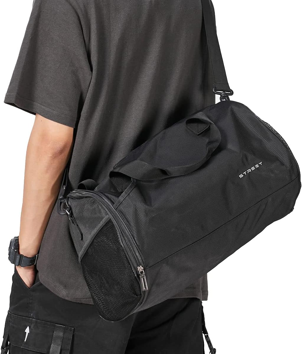 Large Sports Gym Bag for Men Women with Shoes Compartment,Travel Duffel Bag