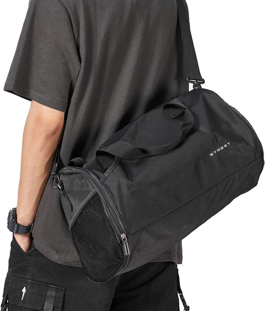 Large Sports Gym Bag for Men Women with Shoes Compartment,Travel Duffel Bag