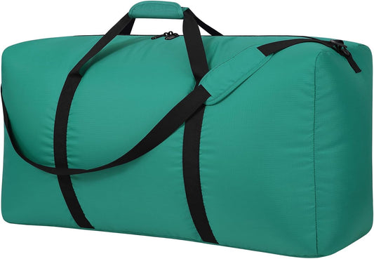 105L Extra Large Duffel Bag, 32.5 inch Travel Duffel Bag lightweight Luggage Bag-Green
