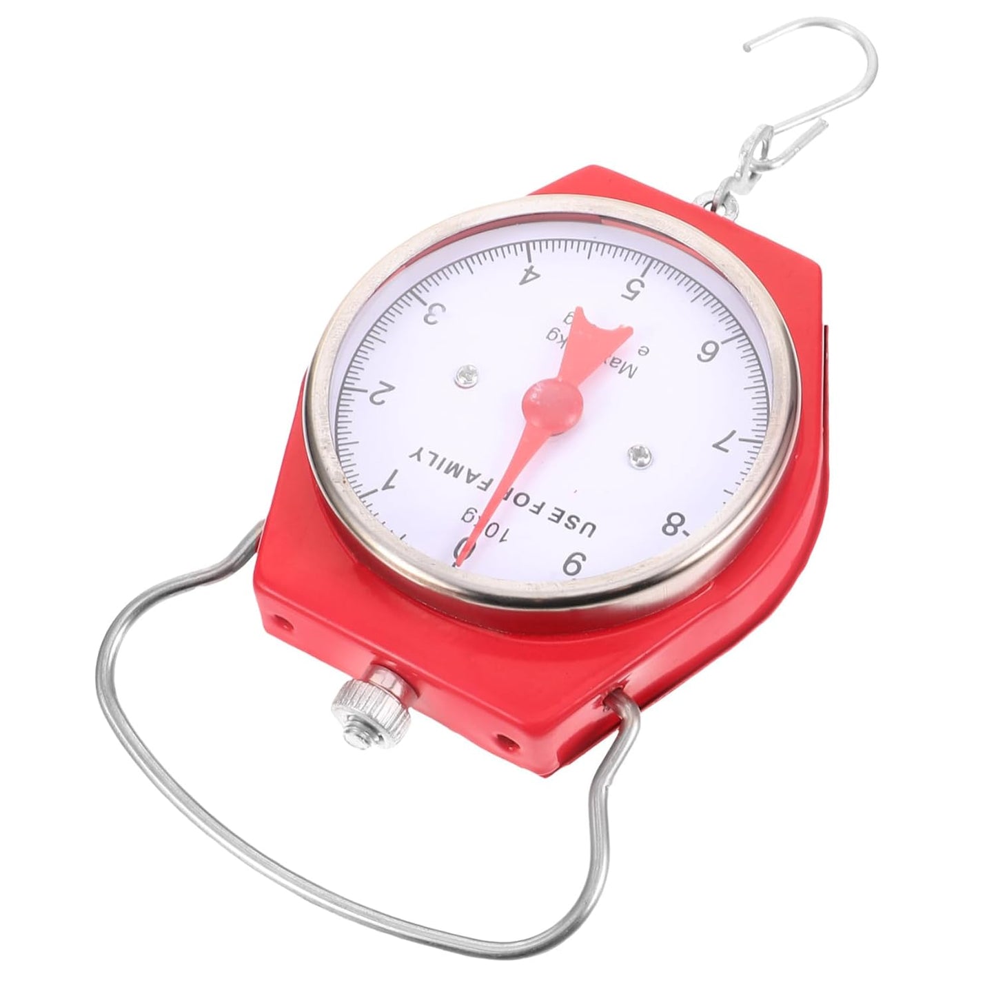 10kg Portable Luggage Scale Heavy Duty Analog Weighing Scale for Fish Travel Suitcase