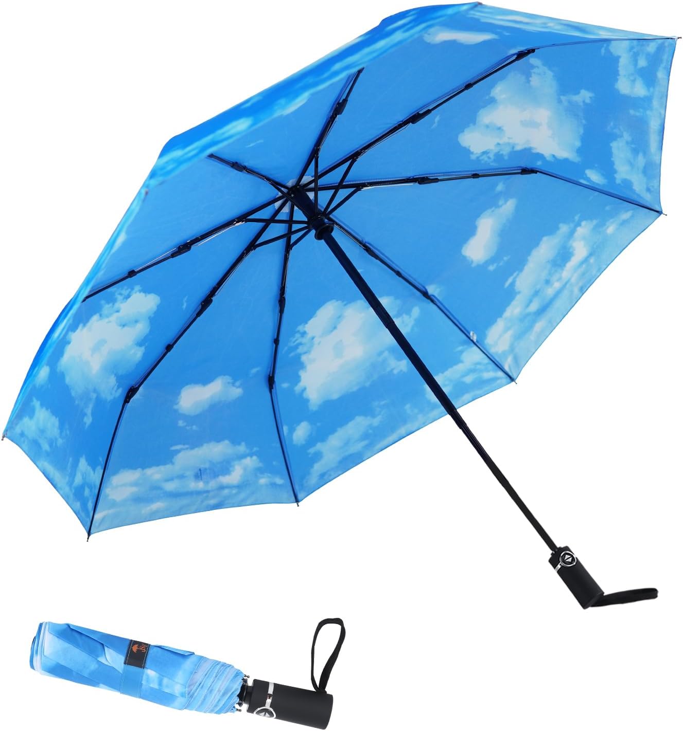 SY COMPACT Travel Umbrella Windproof Factory outlet Compact Automatic Umbrellas for Rain Compact Small UV Sun Protection Umbrella Durable Waterproof Lightweight-Fits Backpack Car Purse