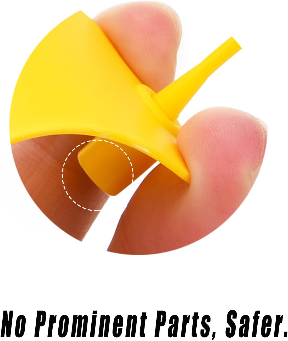 100pcs Luggage Tags Plastic Seals Shipping Label Logistics Use Sign Tie, Sealing Storage Multi Purpose Name ID Tag with Marker for Backpack, Schoolbag, Car Key (Yellow)