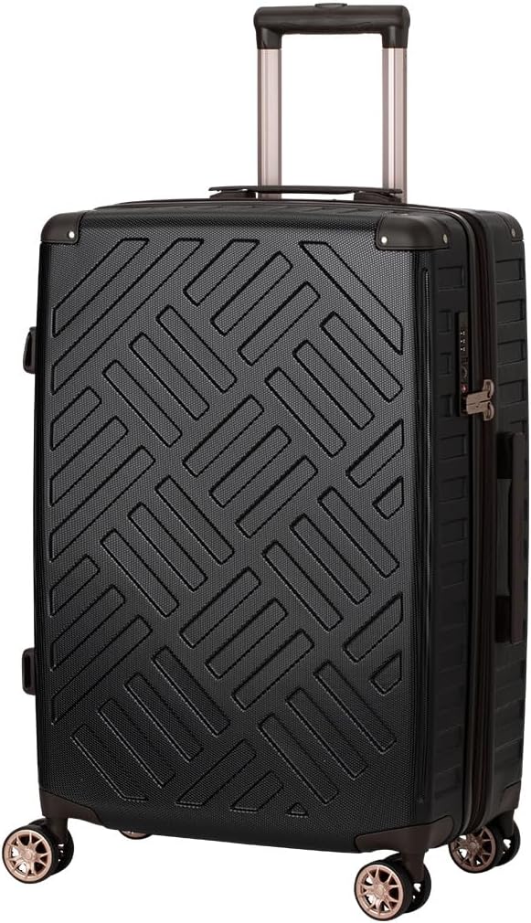 LEGEND WALKER DECK Hardside Expandable Luggage, 26 inch, Black, 5514-59-BK
