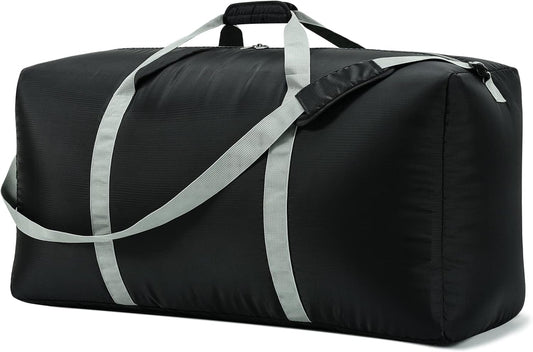 105L Extra Large Duffel Bag 32.5 inch Lightweight Luggage for Travel-Black