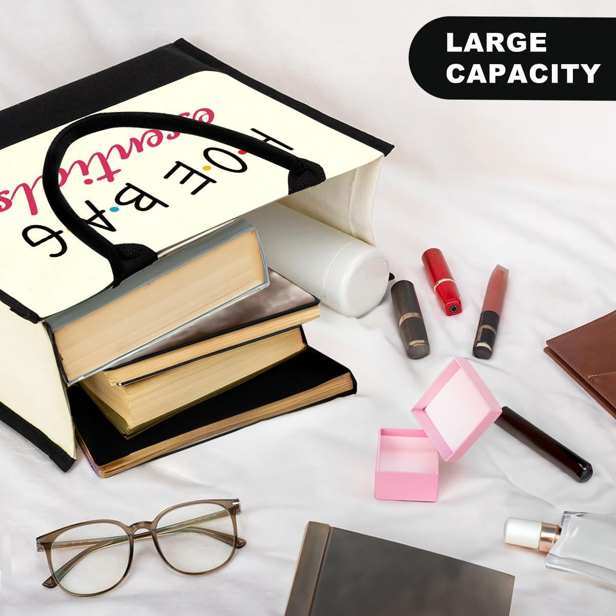 Funny Retirement Tote Bag Gift for Women - Unique Cool Party & Hoe Bag Design Gift Ideas for Best Friends