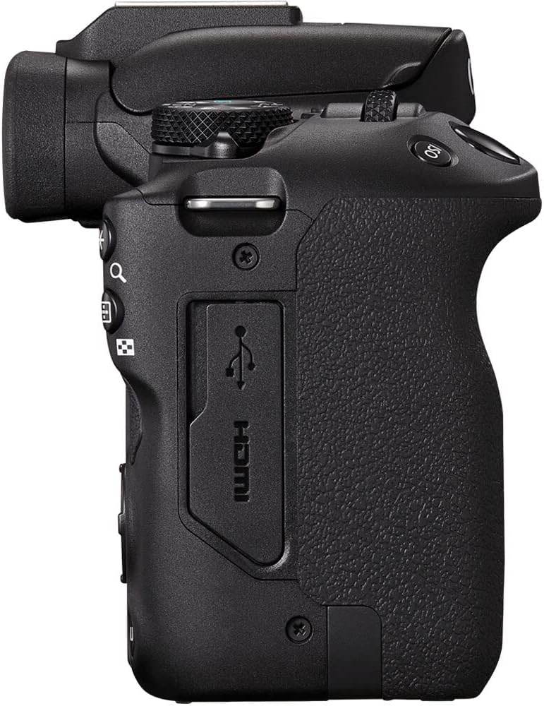 Canon EOS R50 Mirrorless Camera | 24.2MP APS-C, 4K 30p Video, Dual Pixel AF II, 15fps Burst, Vari-Angle Screen, Beginner Vlogging Camera (5811C002) + LP-E17 Battery + Canon Shoulder Bag + 64GB Card