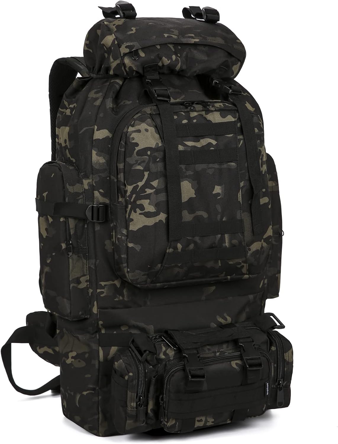 100L Camping Hiking Backpack,Molle military Tactical rucksack backpack,Waterproof Lightweight Hiking Backpack