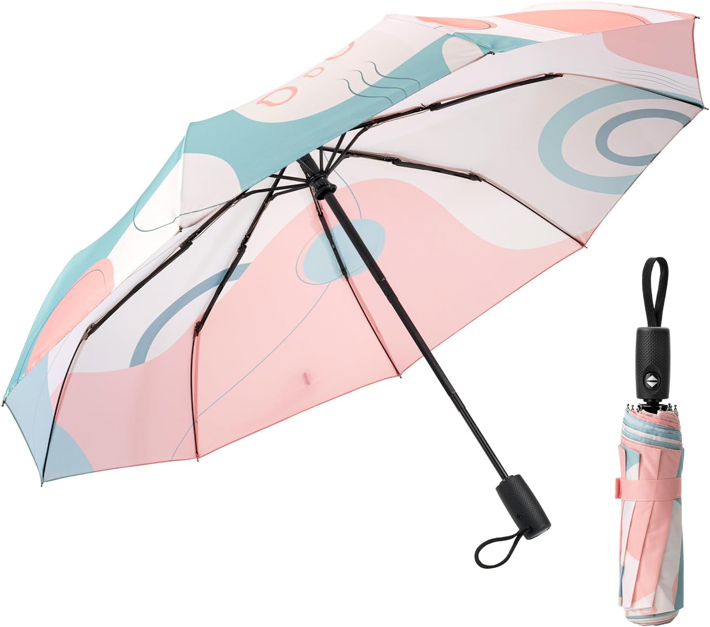Mr. Pen- Windproof Travel Umbrella, Automatic Umbrellas for Rain, Compact