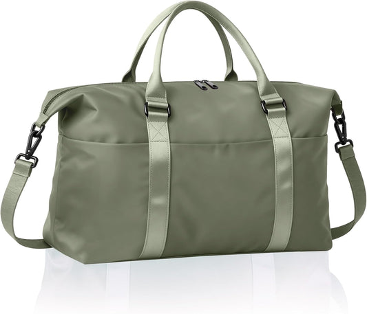 Weekender Duffel Bags for Women， Travel Totes Bag for Airplane Essentials, Overnight Bags for Women with Trolley Sleeve, Large Carry On Hospital Bag for Labor and Delivery, Sport, Gym