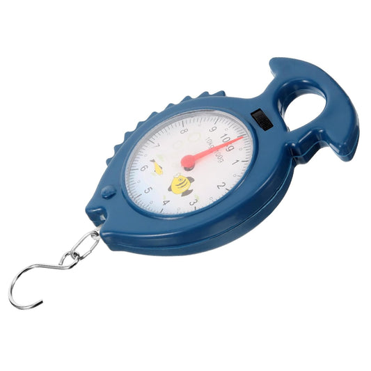 STOBAZA Travel Luggage Scale Fish-Shape Portable Hanging Scale for Home Use 10kg