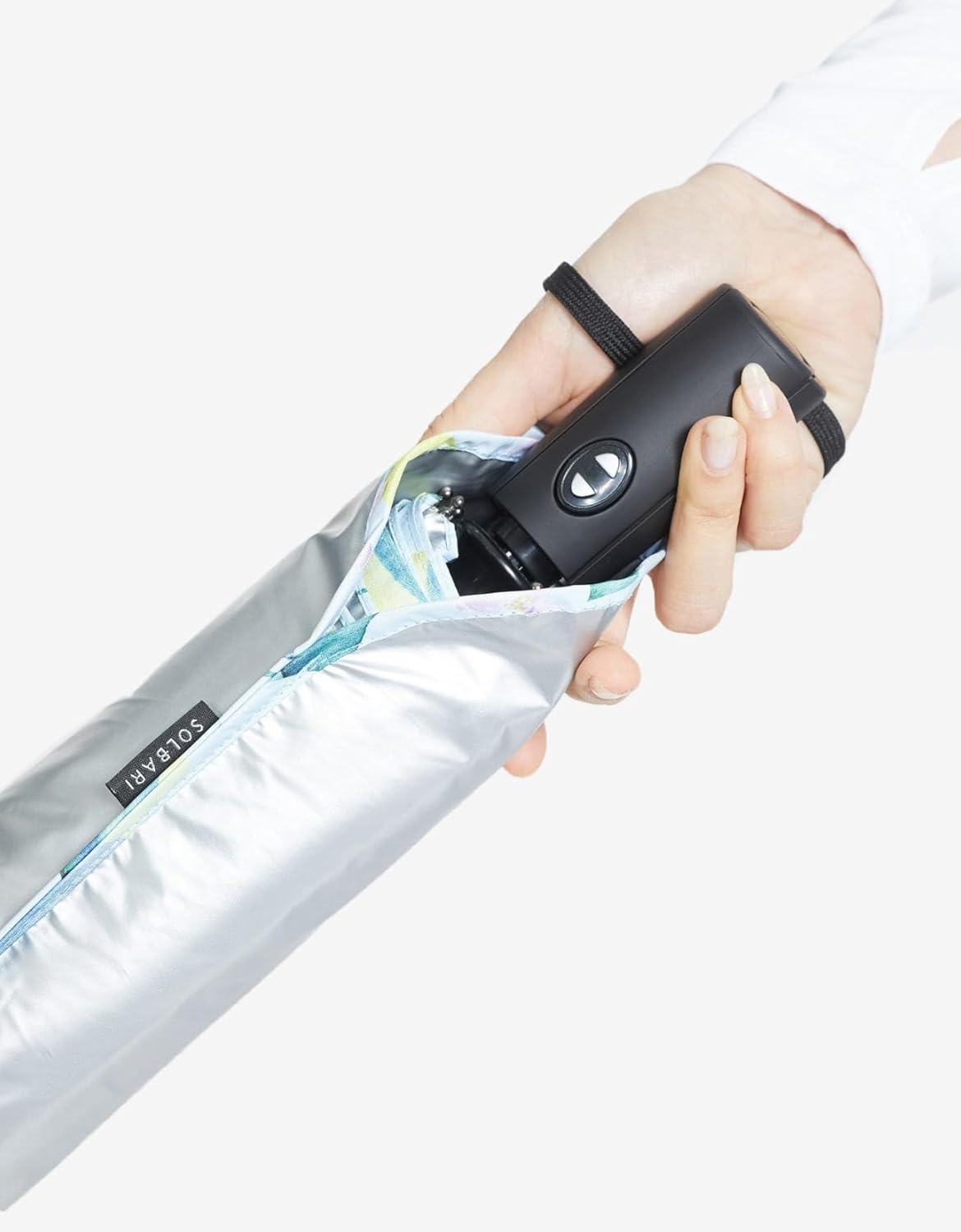 Solbari Compact Sun Protective Umbrella UPF 50+ UV Protection, Ultra-Light & Travel-Friendly, Reflective Sun Protection for Beach, Picnics, & Outdoor Festivals