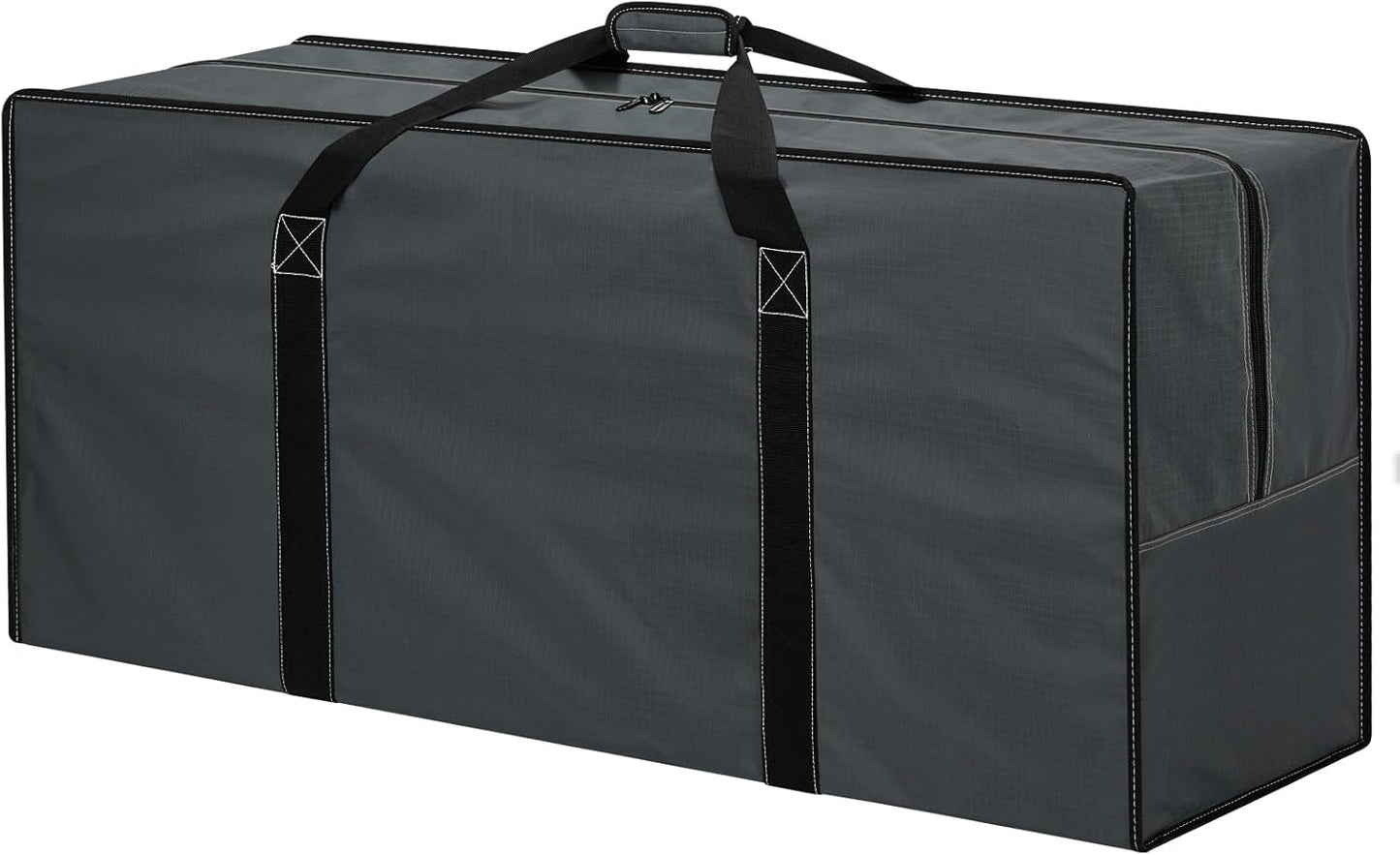 155L Extra Large Duffle Bag - 42 inch Heavy Duty & Water Resistant Duffel Bag Durable Luggage Storage Bag for Camping, Travel, Sports (Grey)