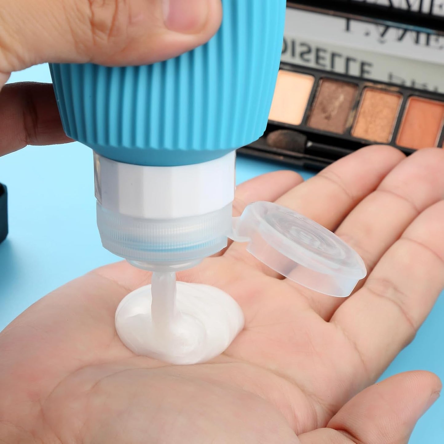 16 Pack Travel Bottles for Toiletries, Large 6oz Silicone Travel Containers, Leak Proof Refillable Liquid Shampoo And Conditioner Travel Essentials