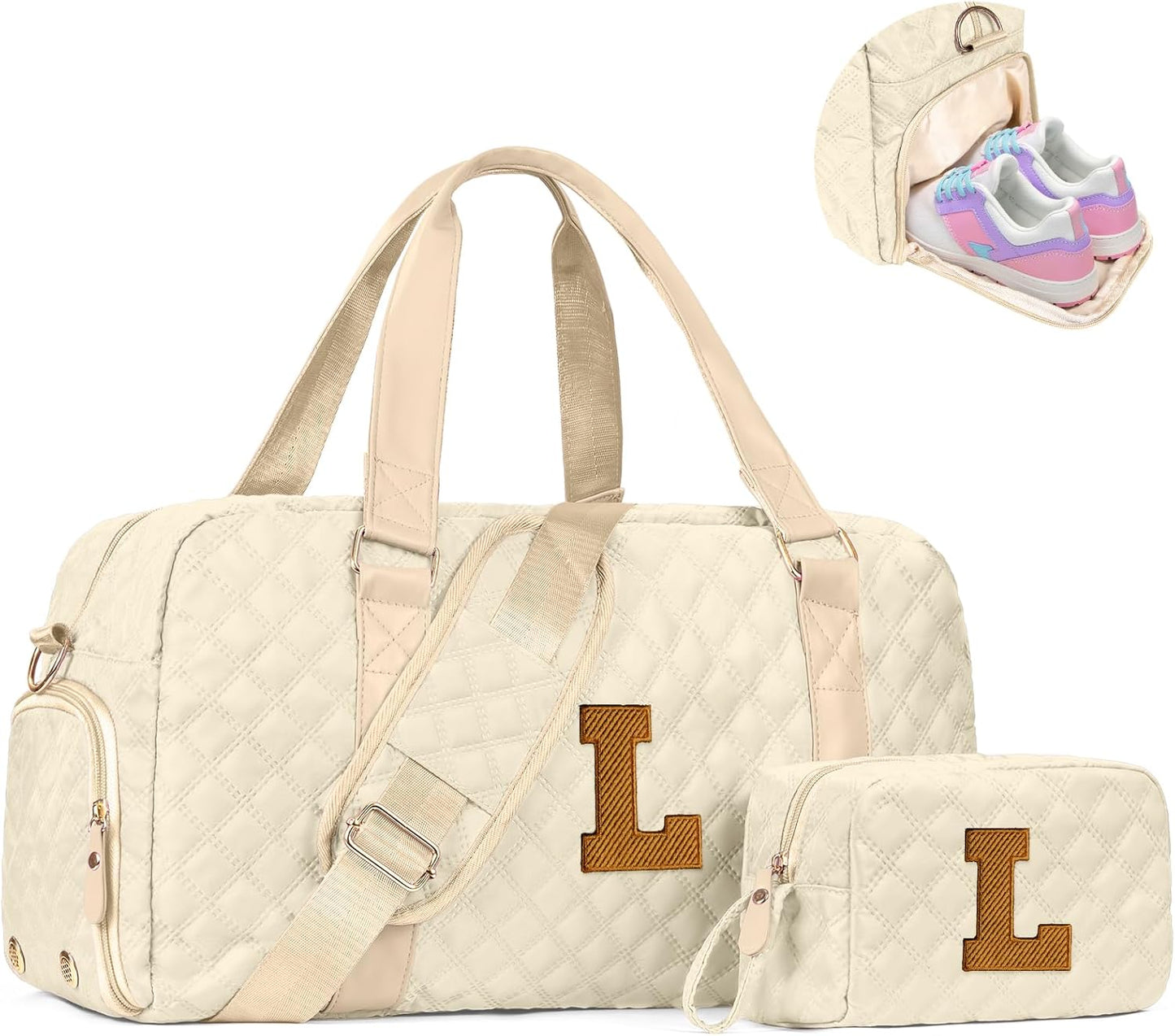 Stocking Stuffers for Women Girls Kids: Christmas gifts Duffel Overnight bags, Dance Cheer bag Sports for Girl, Gymnastics Bags, Birthday Gifts for Women Girls Kids Teens Mom Teacher