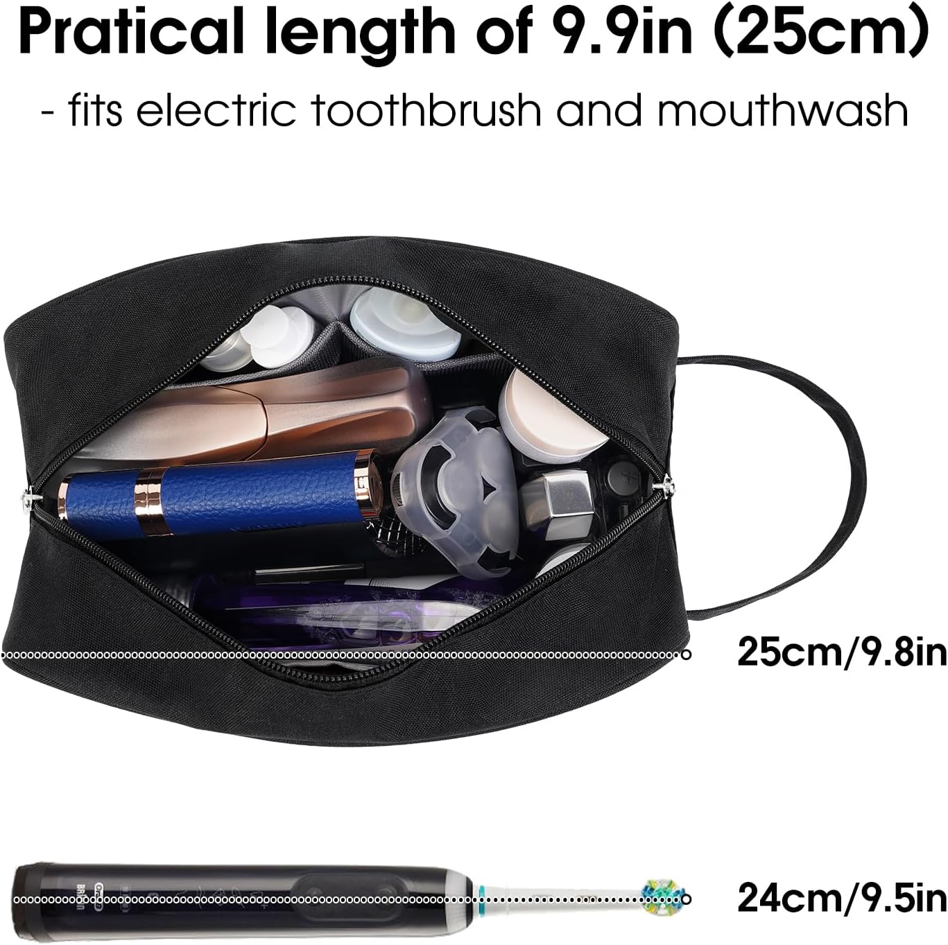 Narwey Travel Toiletry Bag for Women Traveling Dopp Kit Men Travel Bag for Toiletries Cosmetic Bag Makeup Bag Medicine Bag for Traveling