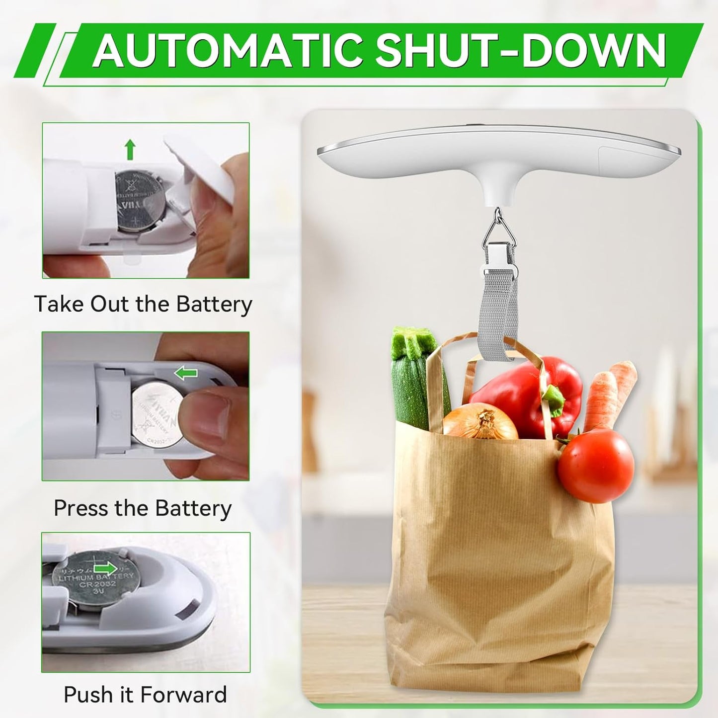 110 lbs Luggage Weight Scale Digital High Precision Scale Portable Handheld Scale with g/oz/kg/lb Travel Accessories Scale Luggage Scale Cover Backlit LCD Display