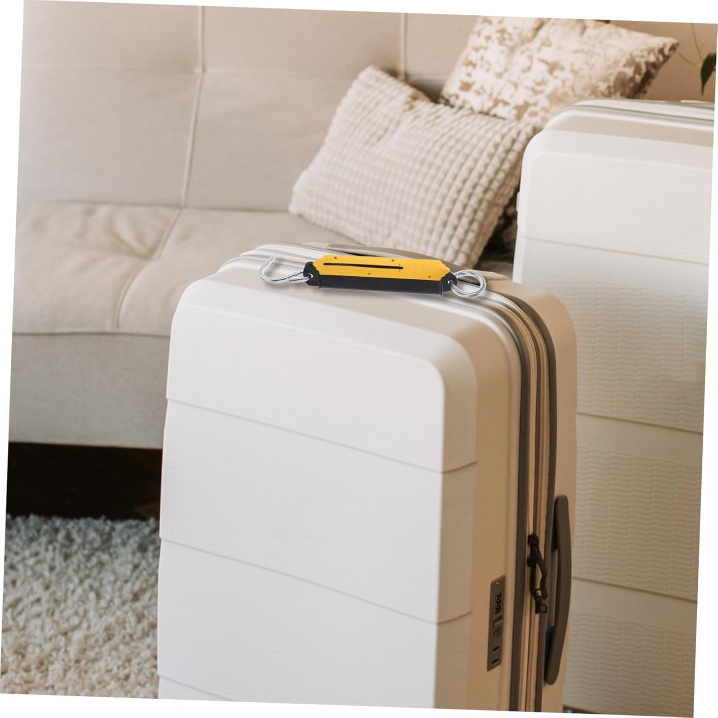 2pcs Heavy Duty Mechanical Scale Spring Balance Scale Hook Portable for Produce Luggage and Travel