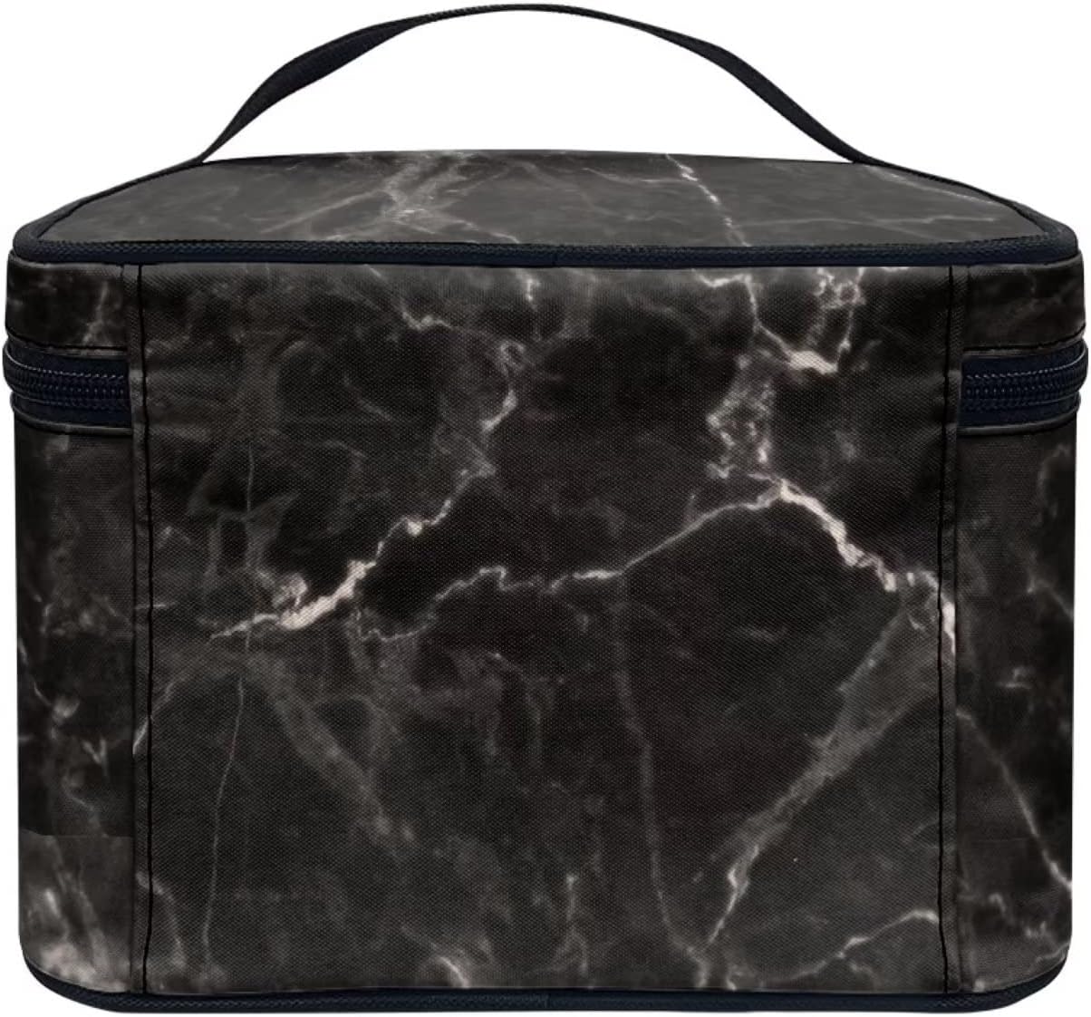 JoyLamoria Marble Print Cosmetic Bag Printed Handbag Coin Purse Wallet Tote Pouch