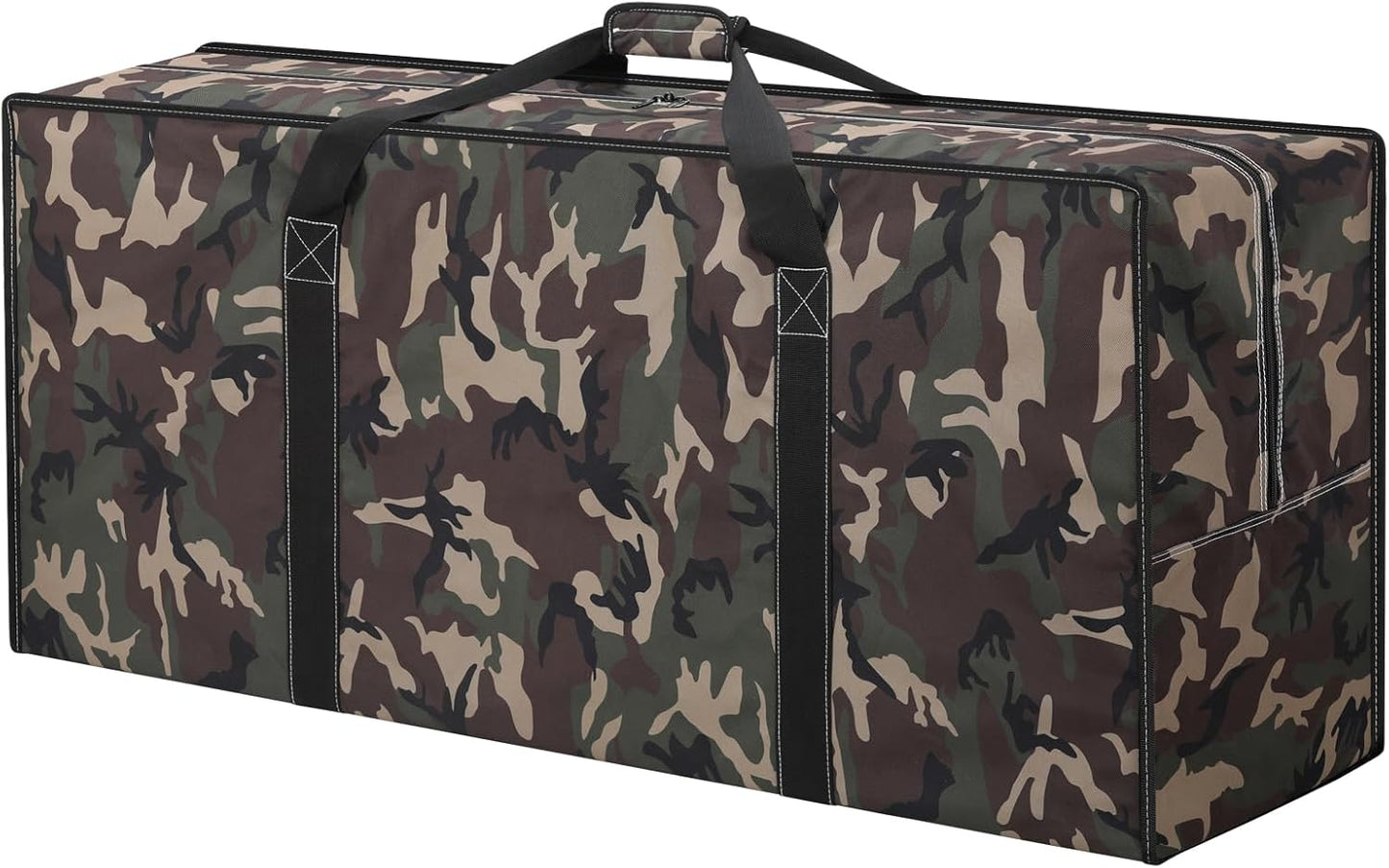 155L Extra Large Duffle Bag - 42 inch Heavy Duty & Water Resistant Duffel Bag Durable Luggage Storage Bag for Camping, Travel, Sports (Camo)