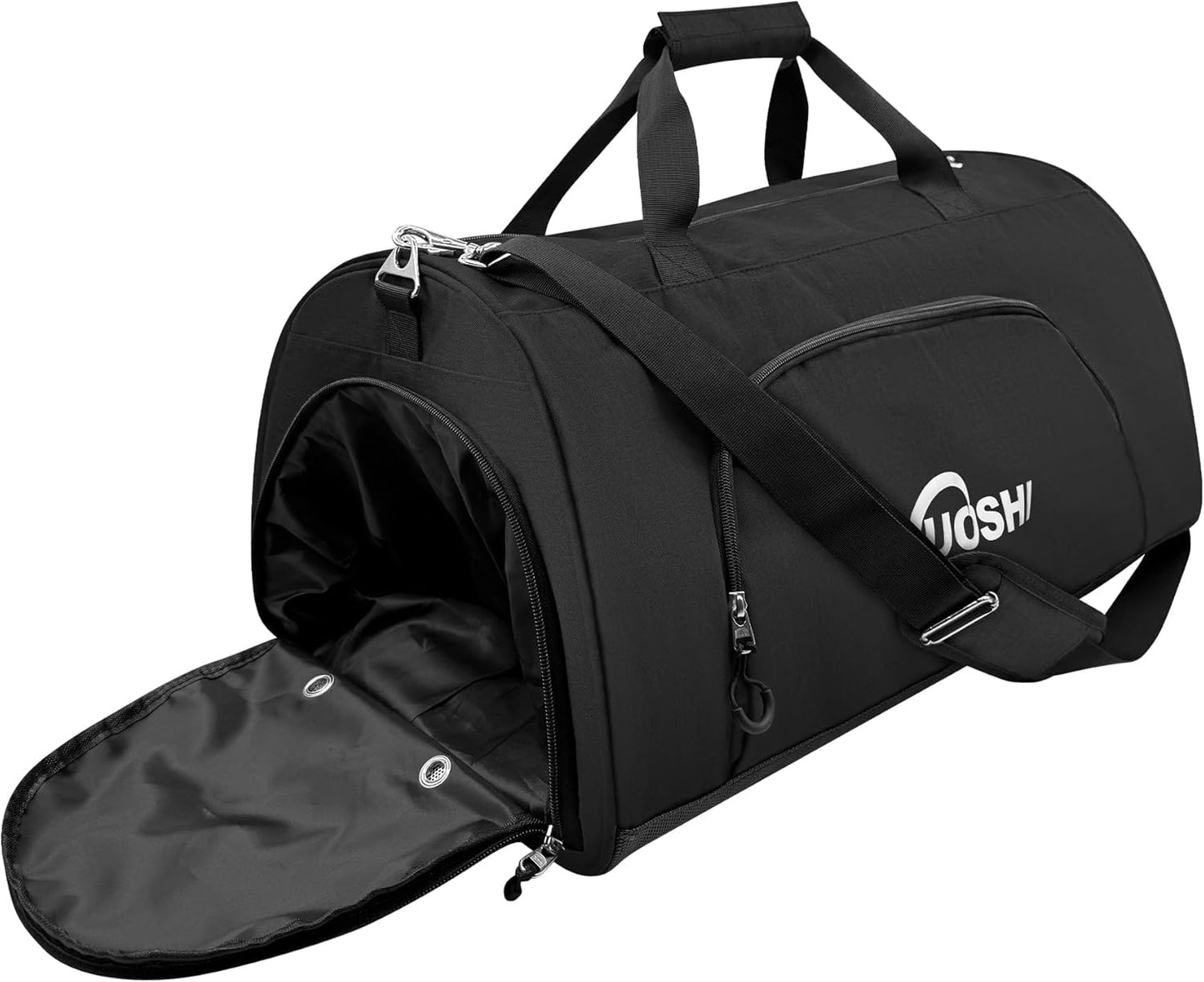 Gym Duffle Bag for Men & Women Water-Resistant-Sports Travel Bag with Ventilated Shoe Compartment & Wet Pocket, 31L Large Weekender Overnight Bag