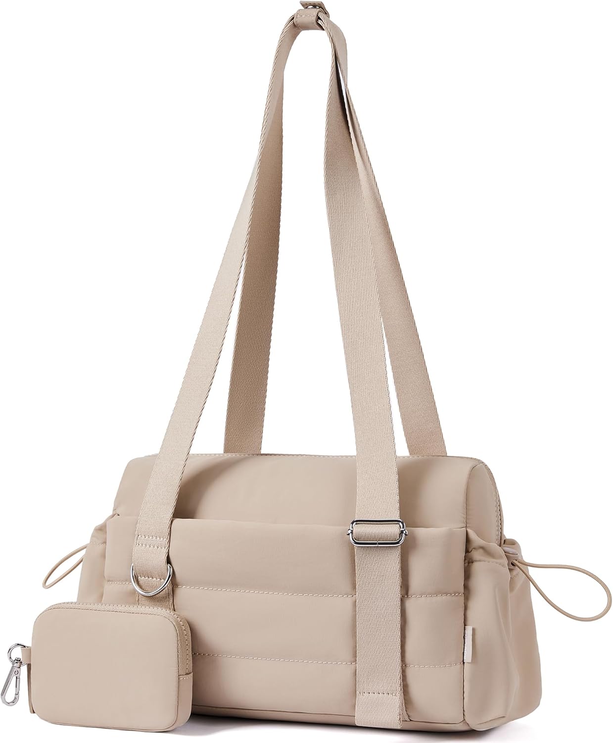 ROULENS Small Gym Bag for Women 2 Set Mini Gym Duffle Bag with Wet Compartment and Coin Wallet, Gym Tote Bag for Workout/Sport/Travel