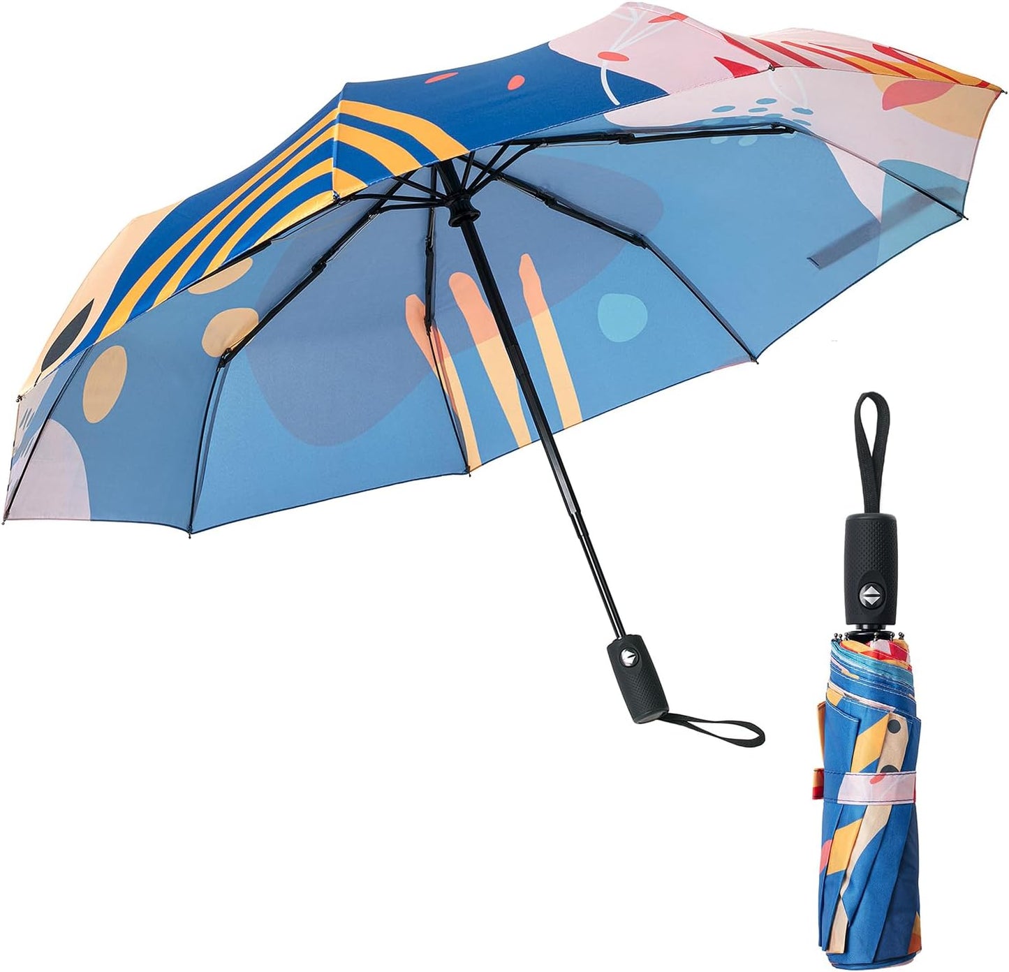 Mr. Pen- Windproof Travel Umbrella, Automatic Umbrellas for Rain, Compact