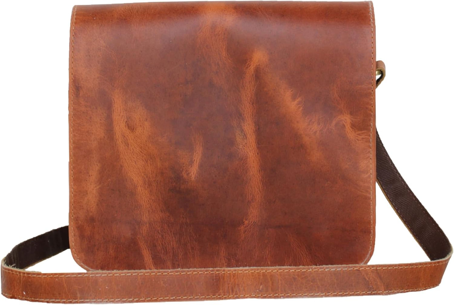 leather messenger bag laptop case office briefcase gift for men computer distressed shoulder bag