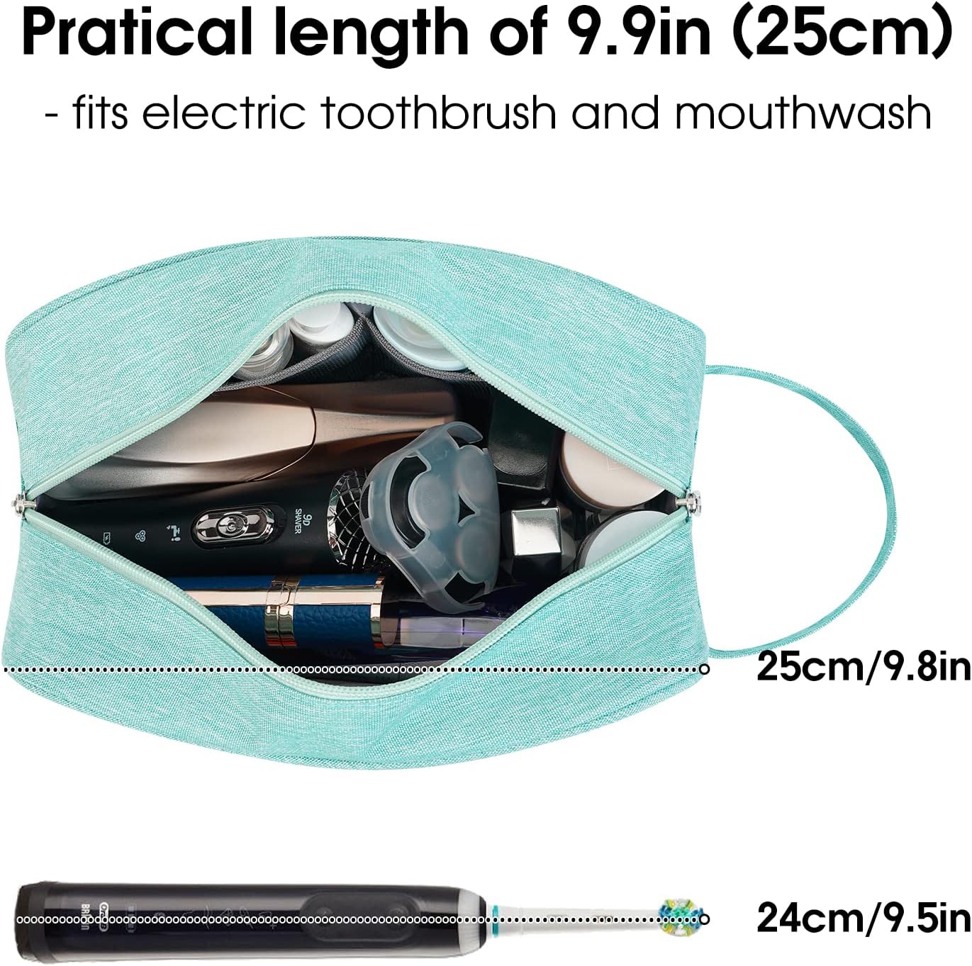 Narwey Travel Toiletry Bag for Women Traveling Dopp Kit Men Travel Bag for Toiletries Cosmetic Bag Makeup Bag Medicine Bag for Traveling