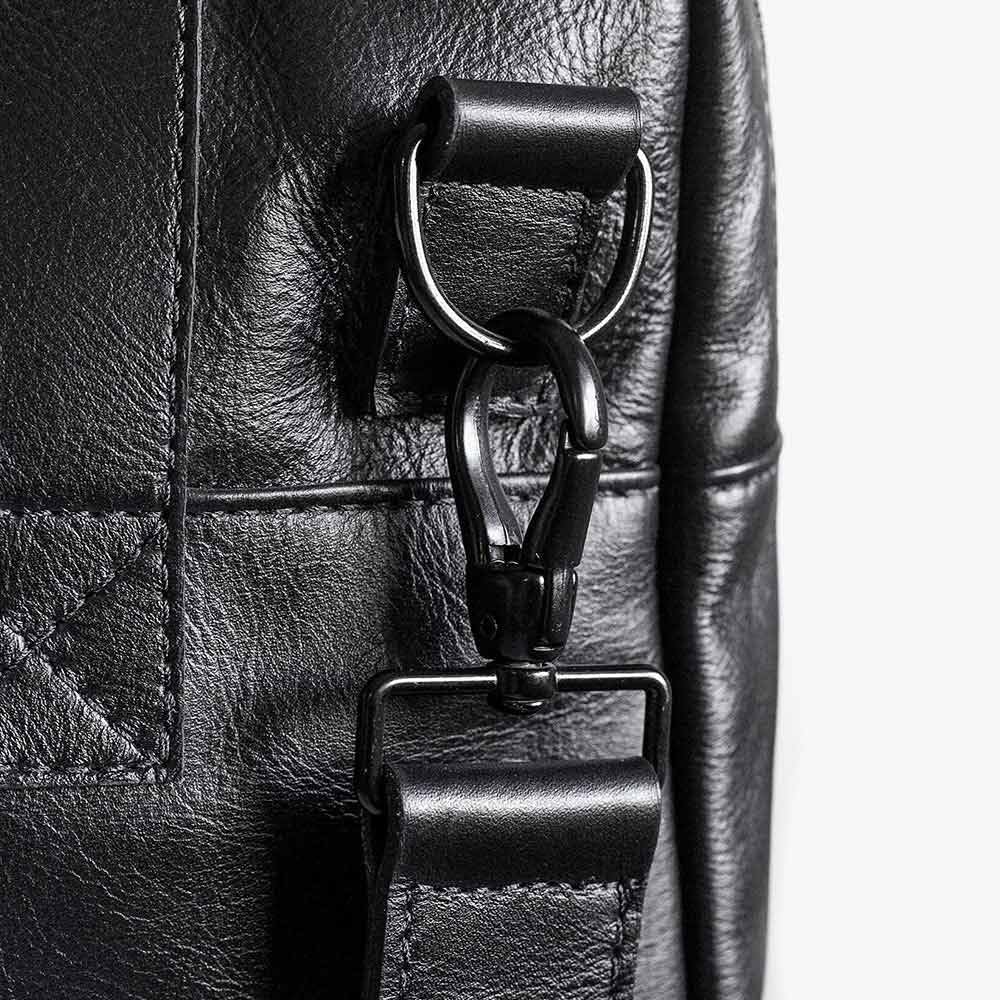 Leather Travel Bag Nomad Nordweg NW081A | Full-Grain Leather Duffel for Weekender, Cabin, Carry-On, Luggage | Stylish