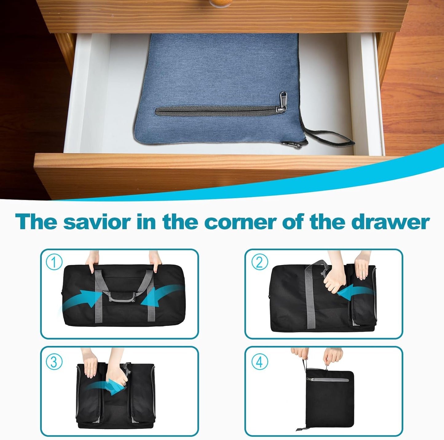 Felipe Varela Duffle Bag with Shoes Compartment and Adjustable Strap,Foldable Travel Duffel Bags for Men Women,Waterproof Duffel Bags