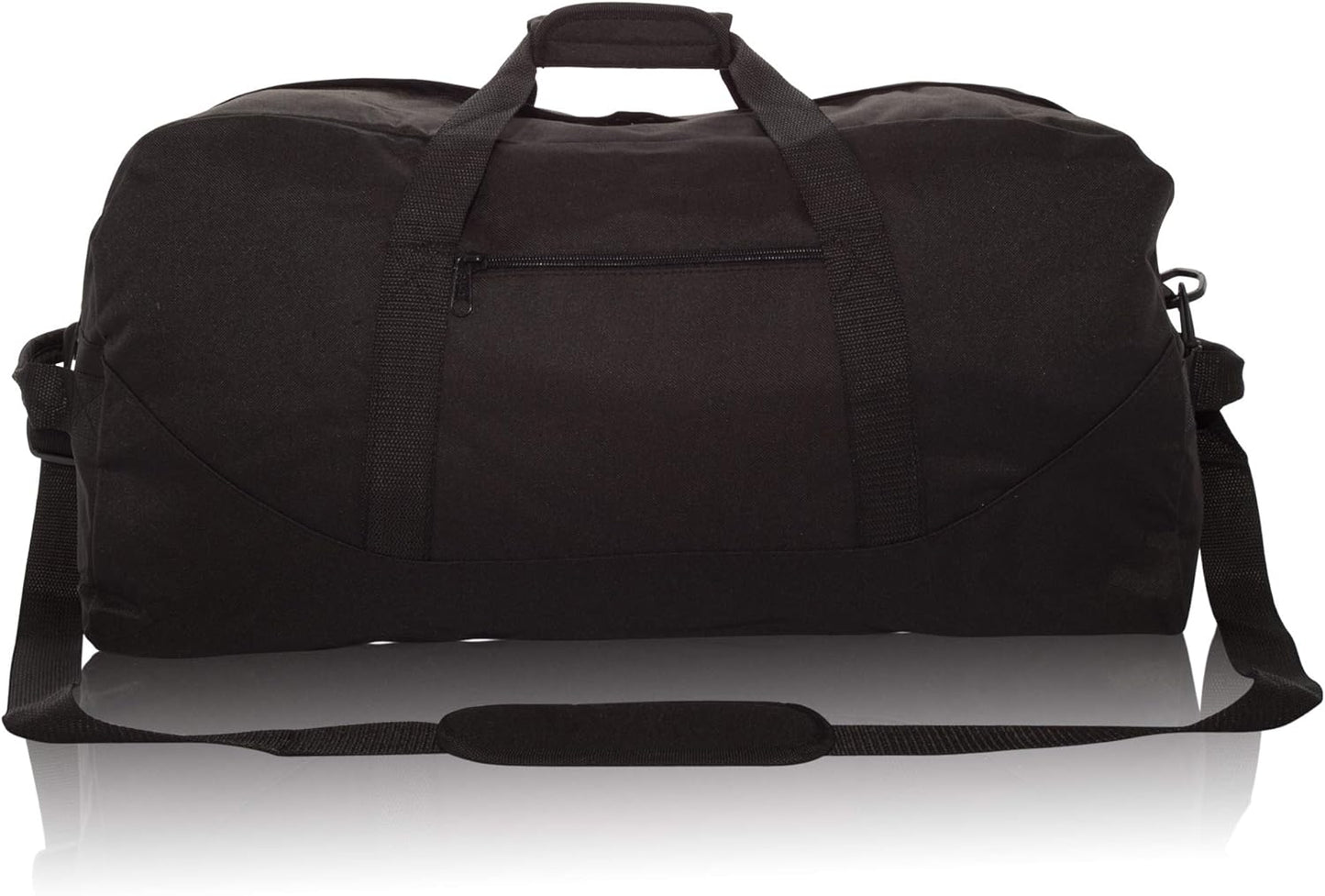 DALIX 25" Big Adventure Large Gym Sports Duffle Bag (Black Grey Navy Blue Red Camo)