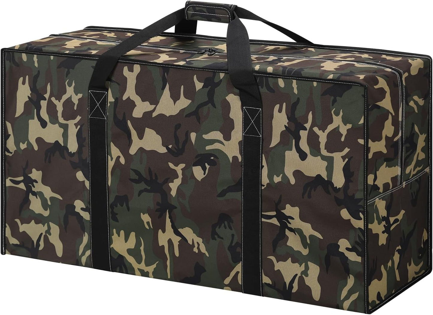 130L Extra Large Duffle Bag - 35 inch Heavy Duty & Water Resistant Duffel Bag Durable Luggage Storage Bag for Camping, Travel, Sports (Camo)