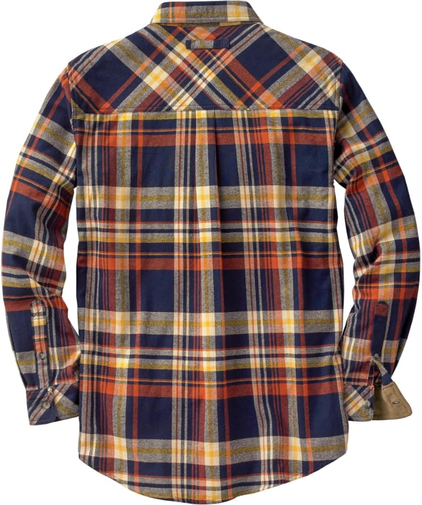 Legendary Whitetails Men's Flannel Shirt Long Sleeve Button Down 100% Cotton
