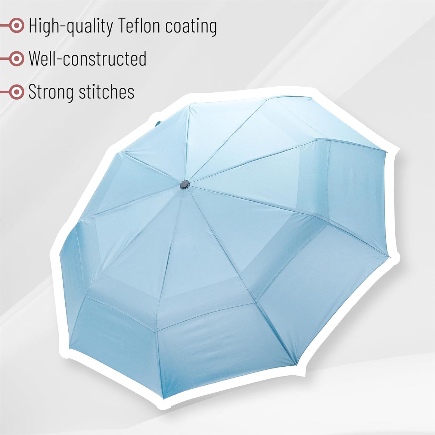 Mr. Pen- Windproof Travel Umbrella, Automatic Umbrellas for Rain, Compact
