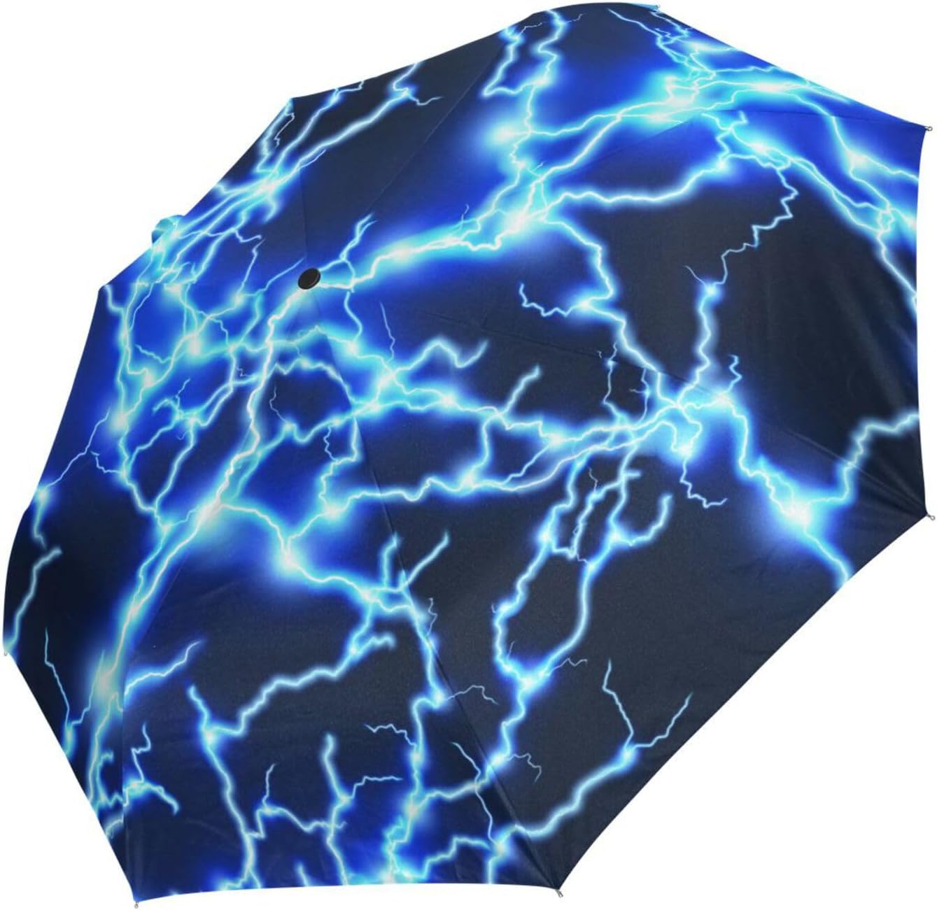 Automatic Umbrella One Touch Auto Open and Close Button Compact Travel Umbrella for Women Men Kid