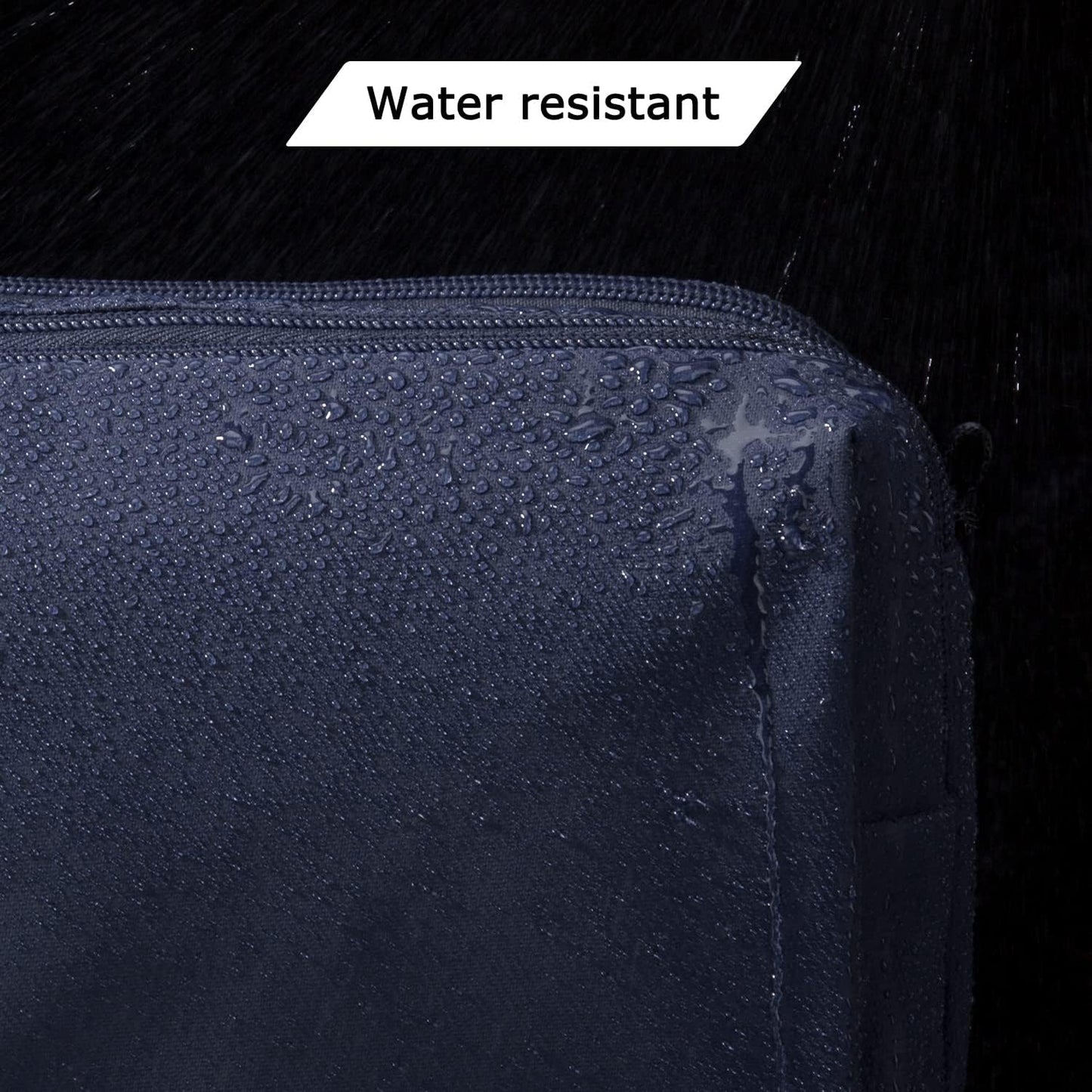 BAGSMART Toiletry Bag for Men, Travel Toiletry Organizer Dopp Kit Water-resistant Shaving Bag for Toiletries Accessories, Door Room Essentials,Navy Blue-basic