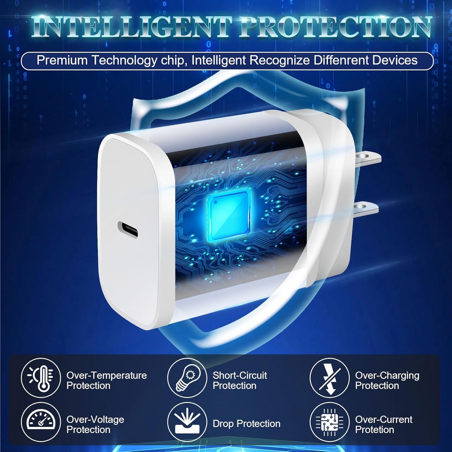 Samsung Super Fast Charger,Samsung Charger Fast Charging Block,2Pack 25W Samsung USB C Wall Charger,10FT Quick USBC Cable for Samsung Galaxy S25 Ultra/S24/S23/S22/S21/S20/A14/A54/Z Fold 6/5/Z Flip 6/5