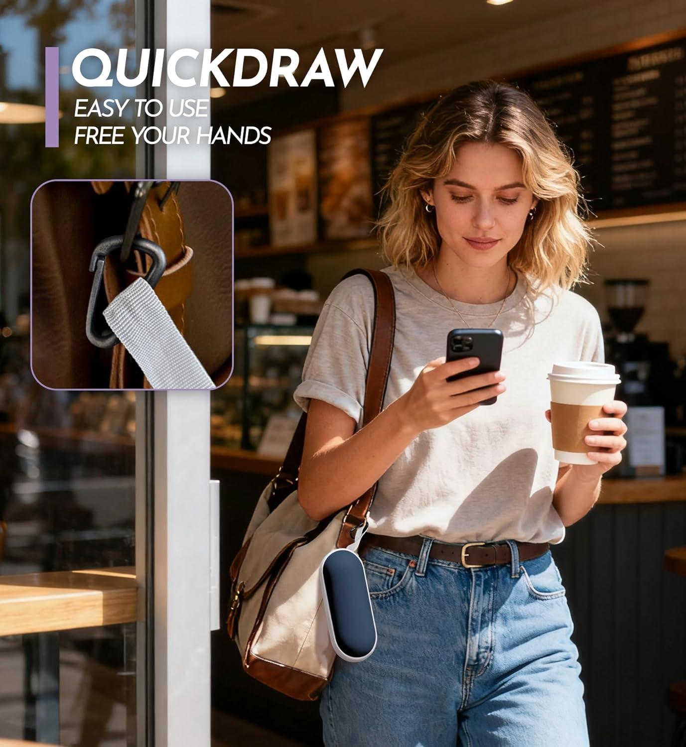 Travel Mini Umbrella Compact Small & Lightweight, UV Rain Protection, Pocket-Sized Folding Umbrellas with Quickdraw & Case for Men Women & Kids Backpack