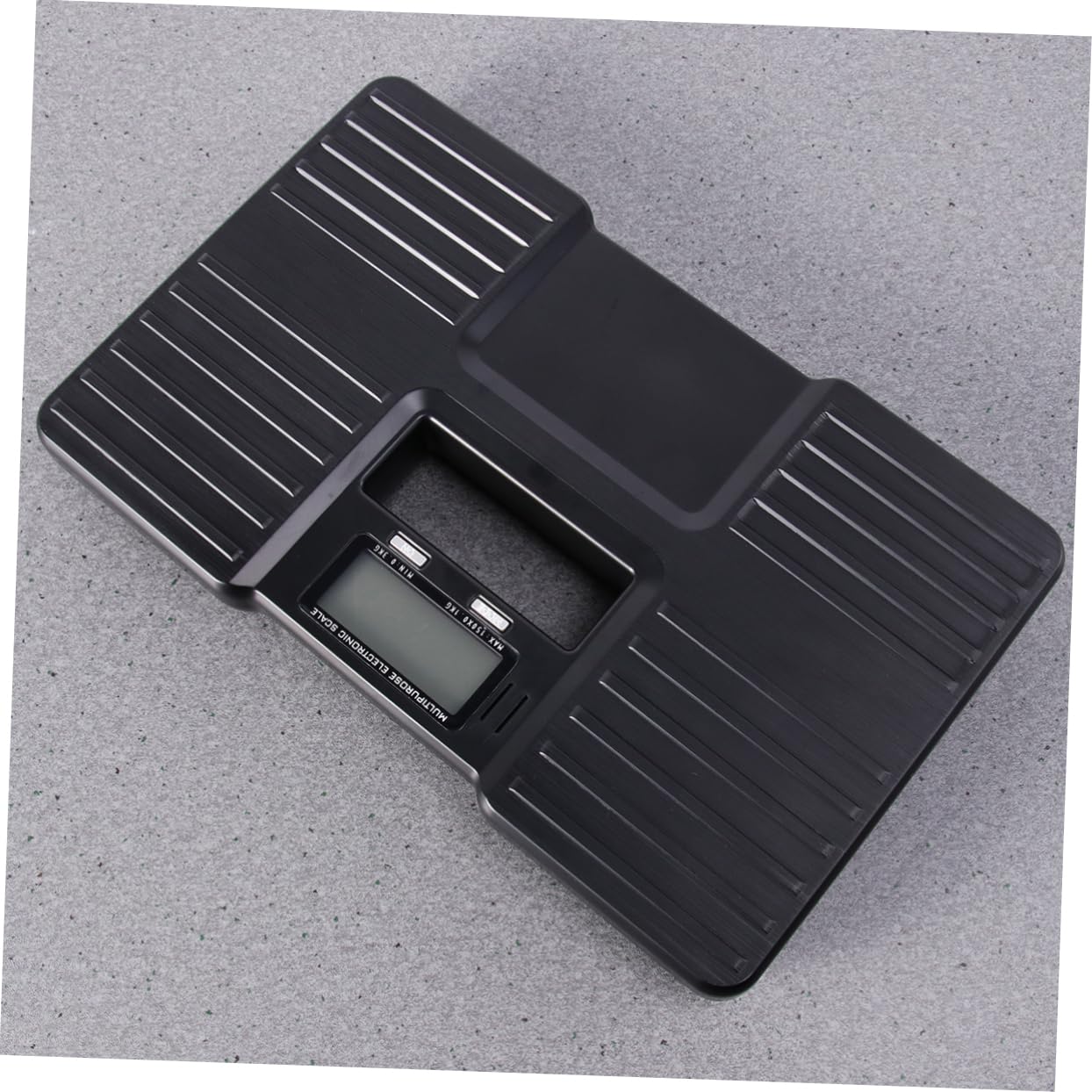 150kg Digital Body Weight and Baggage Scale with Backlight Display Capacity Between Lb for Weighing Packages and More Black