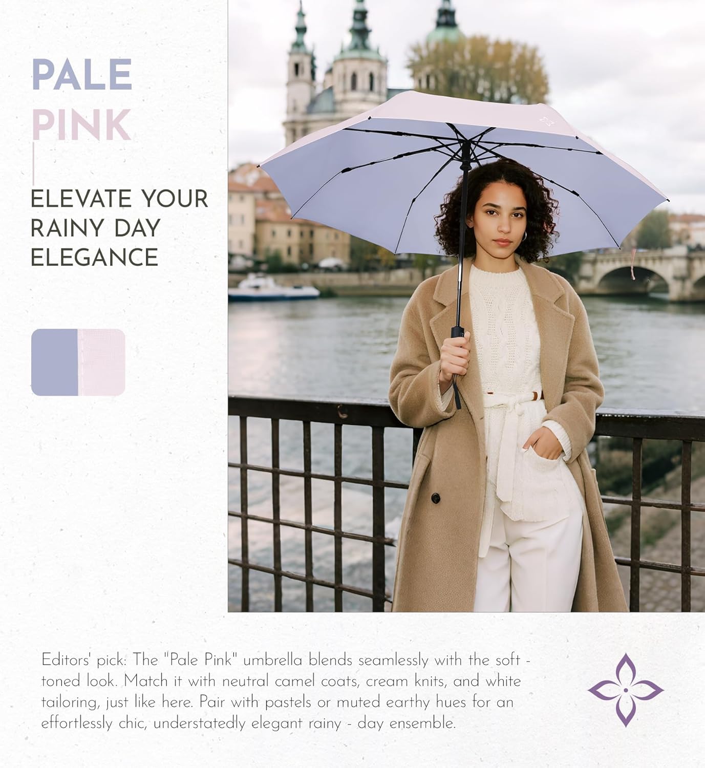 Travel Mini Umbrella Compact Small & Lightweight, UV Rain Protection, Pocket-Sized Folding Umbrellas with Quickdraw & Case for Men Women & Kids Backpack