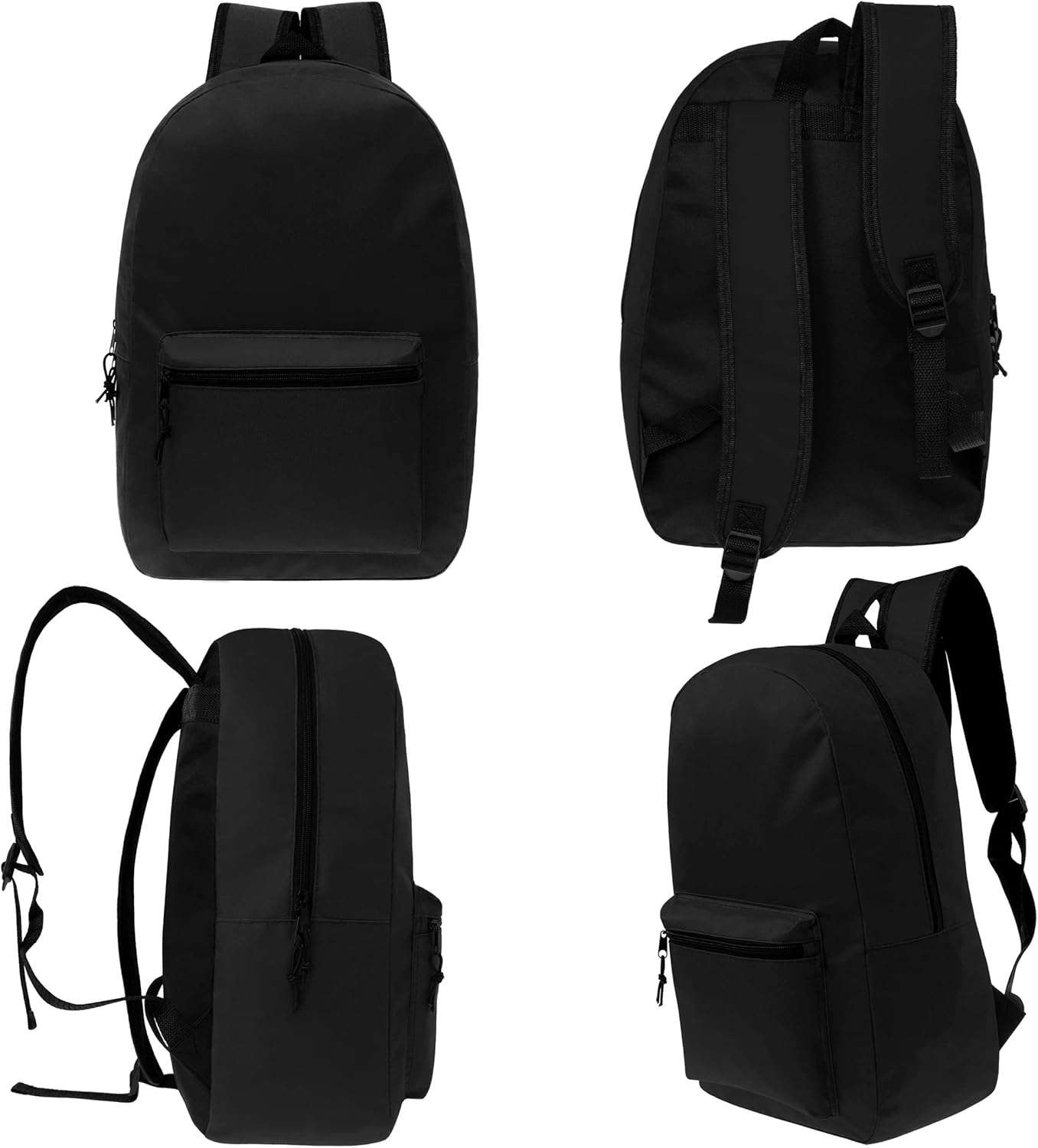 17" School Backpacks for Kids - Backpacks in Bulk for Elementary, Middle, and High School Students in Assorted Colors
