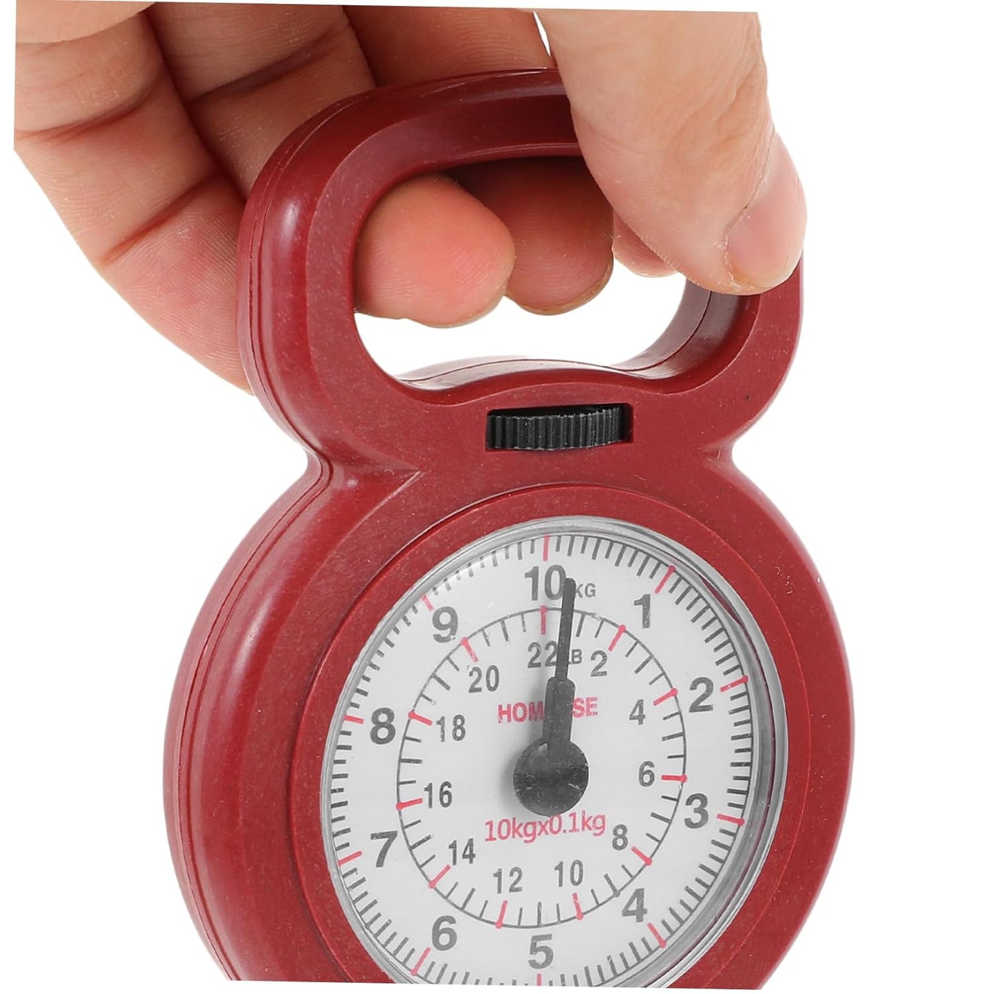 10kg Handheld Scale Small Hanging Scale for Luggage Portable Digital Easy to Read Display Random Color