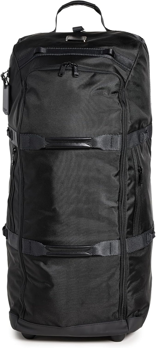 TUMI - Alpha Bravo Collapsible Duffel - 85 L Capacity - Black Duffel for Travel - 31.5" X 14.3" X 12.0" - Black