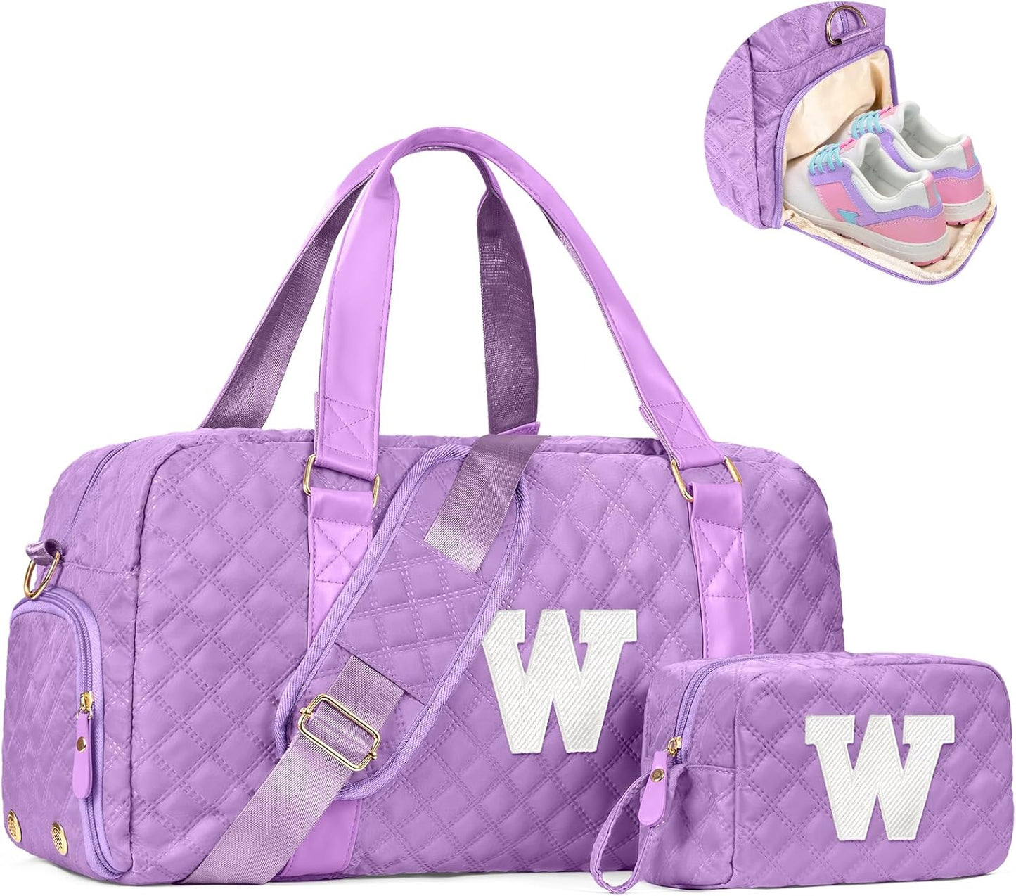 Duffel Bag Travel Bags for Girls, Kids Overnight Bag, Sleepover Bag, Gift for Kids, Gifts for Mom, Graduation Gifts for Her