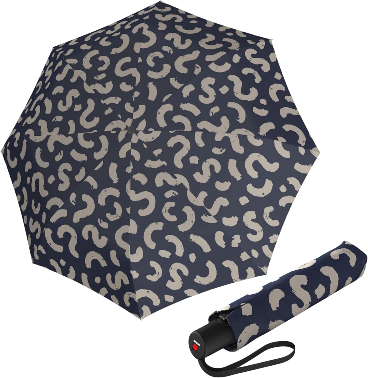 Knirps A.200 Medium Duomatic Windproof Umbrella for Adults – Automatic Open Close 38.5" Canopy, Travel Case Included