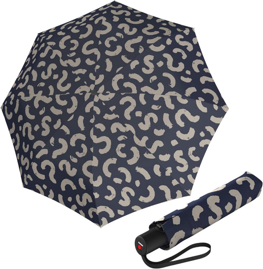 Knirps A.200 Medium Duomatic Windproof Umbrella for Adults – Automatic Open Close 38.5" Canopy, Travel Case Included